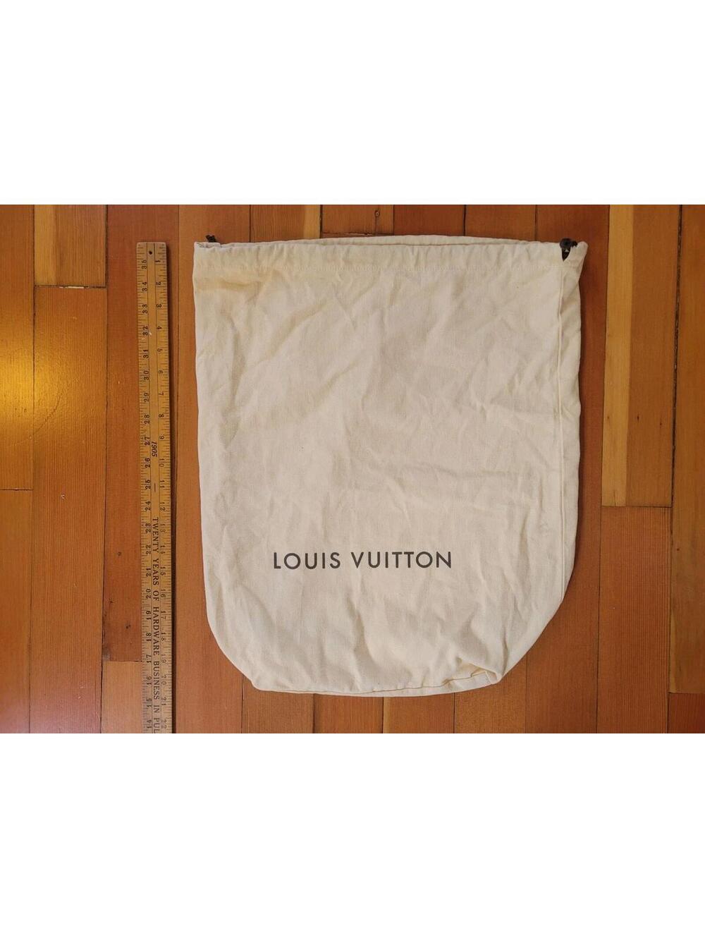 Louis Vuitton  Dust Bag 18 X 20 Inch Large LV Dust Bag Authentic